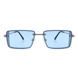 HJ3009 - Retro Rectangle Flat Top Fashion Square Wholesale Sunglasses