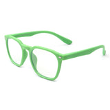 HK1011 - Kids Square Children Junior Blue Light Blocker Glasses