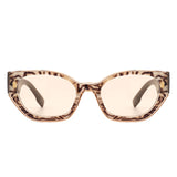 HS2067 - Women Retro Round Fashion Narrow Cat Eye Wholesale Sunglasses