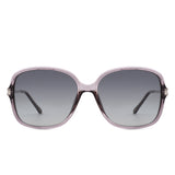PT28042 - Women Classic Fashion Square Oversize Polarized Chic Sunglasses