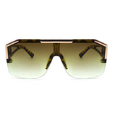 HS3007 - Square Retro Vintage Bold Aviator Fashion Wholesale Sunglasses