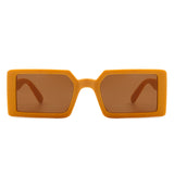 HK1024 - Kids Children Rectangle Flat Top Junior Sunglasses