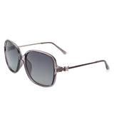 PT28042 - Women Classic Fashion Square Oversize Polarized Chic Sunglasses