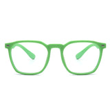 HK1011 - Kids Square Children Junior Blue Light Blocker Glasses