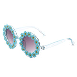 HK1027 - Girls Cute Daisy Flower Design Kids Children Wholesale Sunglasses