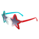 HS1160 - Star Shaped Party Mod Tinted Novelty Sunglasses