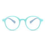 HK1008 - Kids Circle Round Junior Blue Light Blocker Glasses