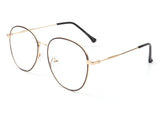 HBJ2015 - Circle Round Metal Blue Light Blocker Glasses