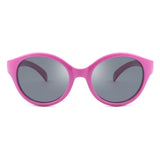 HKP1005 - Kids Round Cat Eye Polarized Children Fashion Sunglasses