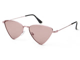 J1001 - Women Triangle Metal Cat Eye Fashion Sunglasses - Iris Fashion Inc. | Wholesale Sunglasses and Glasses