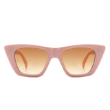 HS1143 - Women Retro Cat Eye Fashion Square Sunglasses