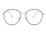 HBJ2015 - Circle Round Metal Blue Light Blocker Glasses