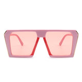 HS2010-1 - Women Fashion Square Retro Oversize Wholesale Sunglasses