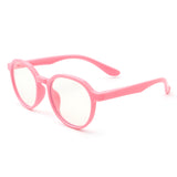 HK1010 - Kids Round Circle Junior Blue Light Blocker Glasses