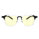 HS18058 - Retro Vintage Square Aviator Fashion Sunglasses