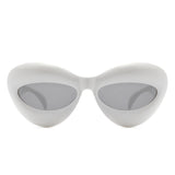 HK1031 - Girls Lips Shape Fun Tinted Kids Wholesale Sunglasses