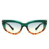 HS2140 - Women Chic Chain Link Design Fashion Cat Eye Wholesale Sunglasses