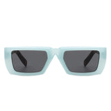 HS1149 - Rectangle Retro Flat Top Tinted Square Fashion Wholesale Sunglasses