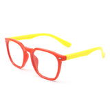 HK1011 - Kids Square Children Junior Blue Light Blocker Glasses