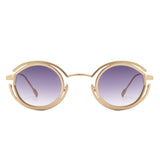 HJ2048 - Fashion Circle Geometric Round Futuristic Wholesale Sunglasses