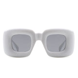 S1211 - Classic Square Irregular Chic Chunky Fashion Sunglasses