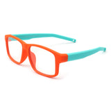 HK1012 - Children Rectangle Classic Blue Light Blocker Glasses