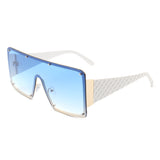 HJ3013 - Women Oversize Square Large Flat Top Fashion Sunglasses
