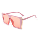 HS2010-1 - Women Fashion Square Retro Oversize Wholesale Sunglasses