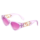 HS2088 - Women Fashion Retro Cat Eye Sunglasses