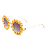 HK1027 - Girls Cute Daisy Flower Design Kids Children Wholesale Sunglasses
