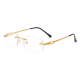 HW3013 - Classic Rectangle Narrow Vintage Tinted Fashion Retro Sunglasses