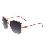 PT28042 - Women Classic Fashion Square Oversize Polarized Chic Sunglasses