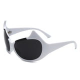 S1216 - Round Oversize Fashion Cat Eye Wholesale Sunglasses