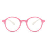 HK1008 - Kids Circle Round Junior Blue Light Blocker Glasses