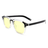 HS18058 - Retro Vintage Square Aviator Fashion Sunglasses