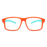 HK1012 - Children Rectangle Classic Blue Light Blocker Glasses