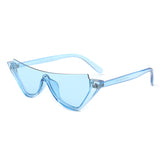 S1187 - Retro Half Frame Vintage Fashion Cat Eye Sunglasses