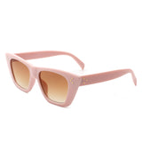HS1143 - Women Retro Cat Eye Fashion Square Sunglasses