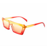 HS1132 - Rectangle Narrow Retro Slim Square Wholesale Sunglasses