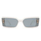 HS2091 - Rectangle Tinted Modern Fashion Square Wholesale Sunglasses