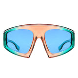 S2122 - Oversize Square Women Fashion Sunglasses
