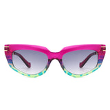 HS2140 - Women Chic Chain Link Design Fashion Cat Eye Wholesale Sunglasses