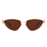 HS2125 - Women Triangle Retro Fashion Cat Eye Wholesale Sunglasses