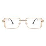 HJ3009 - Retro Rectangle Flat Top Fashion Square Wholesale Sunglasses