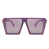 HS2010-1 - Women Fashion Square Retro Oversize Wholesale Sunglasses