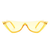 S1187 - Retro Half Frame Vintage Fashion Cat Eye Sunglasses