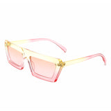 HS1132 - Rectangle Narrow Retro Slim Square Wholesale Sunglasses