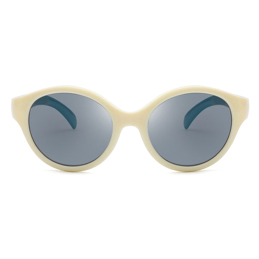 HKP1005 - Kids Round Cat Eye Polarized Children Fashion Sunglasses