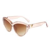 HS1067 - Women Oversize Large Cat Eye Fashion Sunglasses