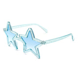 HS1160 - Star Shaped Party Mod Tinted Novelty Sunglasses